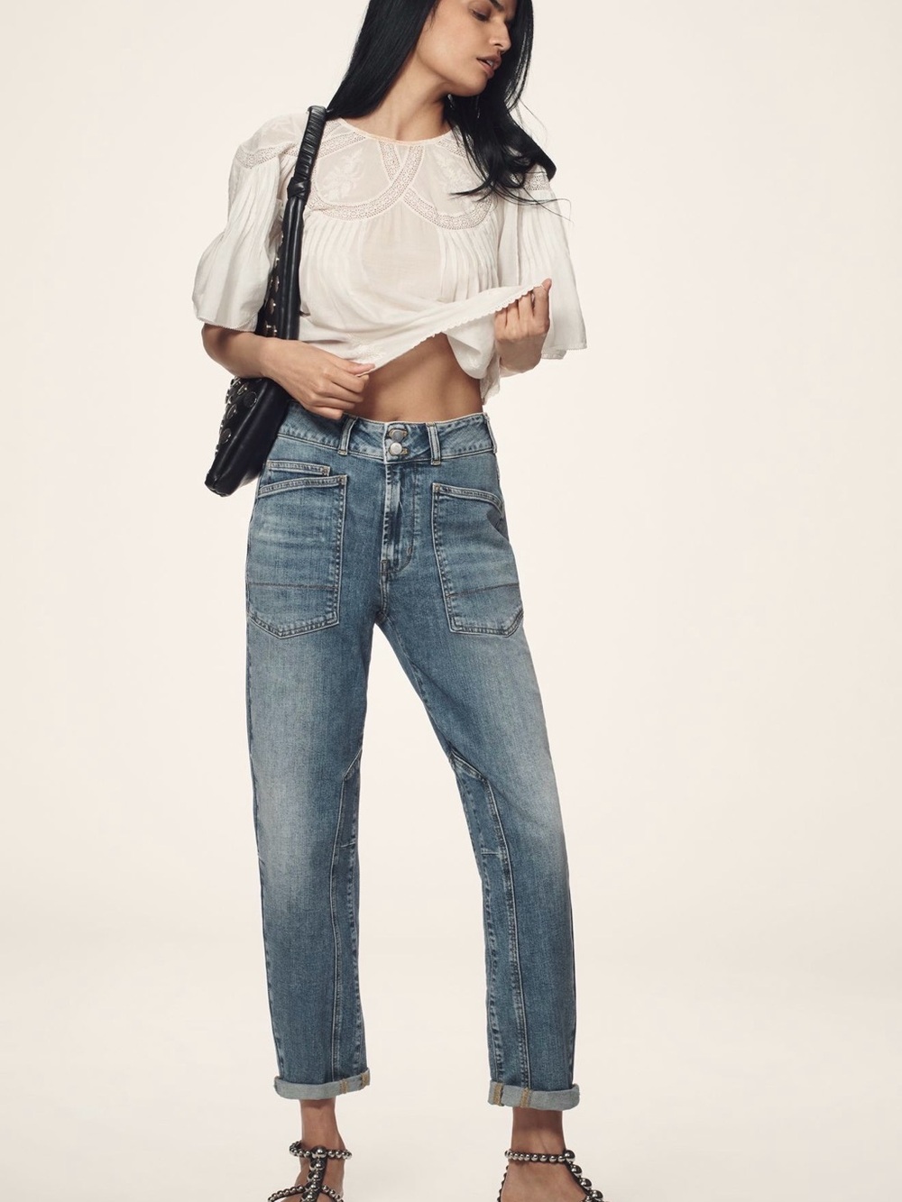 NWT Wanderer mid-rise relaxed jeans by Pilcro